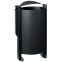 Corbeille acier sur pied 100L