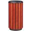 Corbeille lattes bois Cadouin 80L
