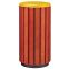 Corbeille lattes bois Cadouin 80L