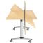Table abattante sur roulettes