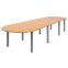 Table Consul ovale - Salle de réunion