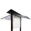 Vitrine Aluminium et Bois sur pieds