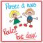 Panneau signalisation école Roulez tout doux