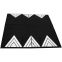 Coussin berlinois ralentisseur caoutchouc