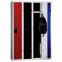 Vestiaire acier industrie propre