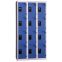 Vestiaire multicases - 4 cases par colonne