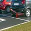 Poteau signalisation flexible