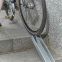 Rampe d'escalier pour vélo