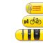 Râtelier 4 vélos multi-pneus