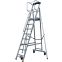 Plate-forme de rayonnage en alu ERM
