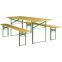 Table brasserie - banc pliant Salsa