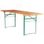 Table brasserie - banc pliant Salsa
