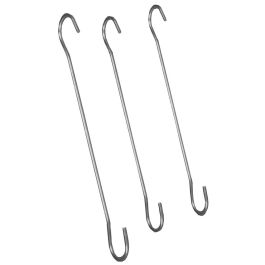Lot De 6 Protège-hameçons Pliants Argent Inox Pour Canne à Pêche