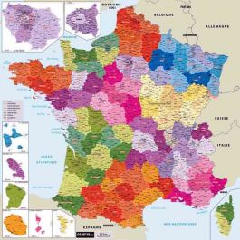 France Politique Carte  Politique Carte Du France