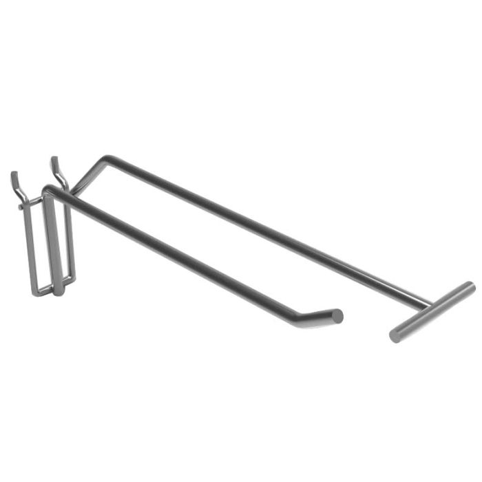 Broche simple renforcée zinguée - Fond perforé