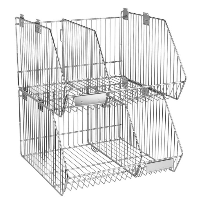 Corbeille fil acier largeur 500 mm