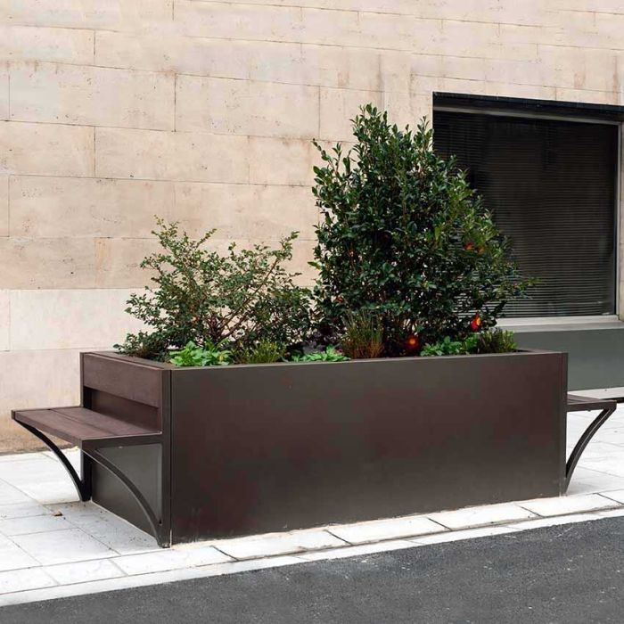 Jardinière sans fond Island