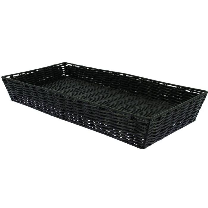 Manne rectangulaire 50 x 25 cm - Bac alimentaire polypropylène