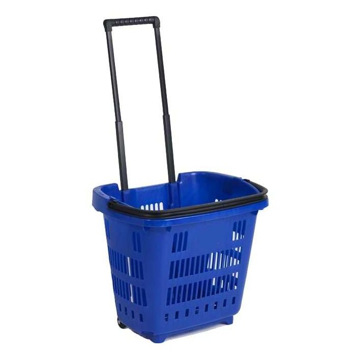 Panier sur roulettes 34L