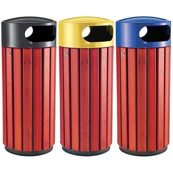 Corbeille bois Lalinde 60L