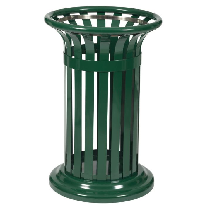 Poubelle acier tulipe 60L