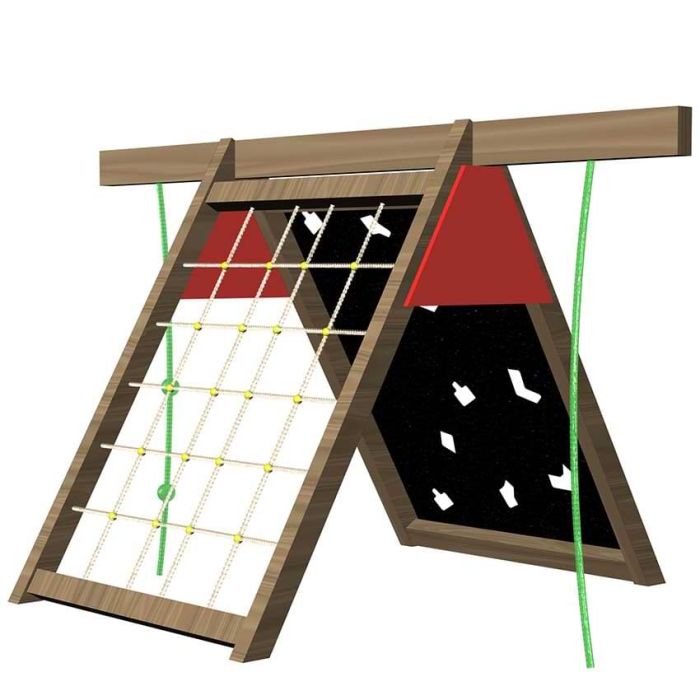 Jeu d'escalade 2 faces
