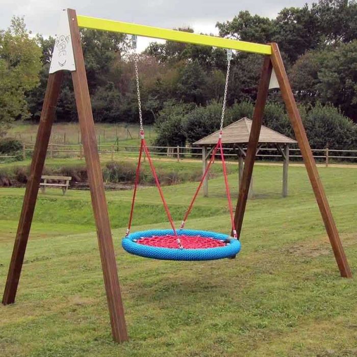 Portique à grande nacelle