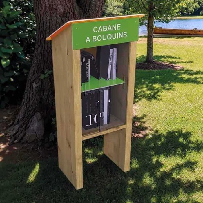 Cabane à livres