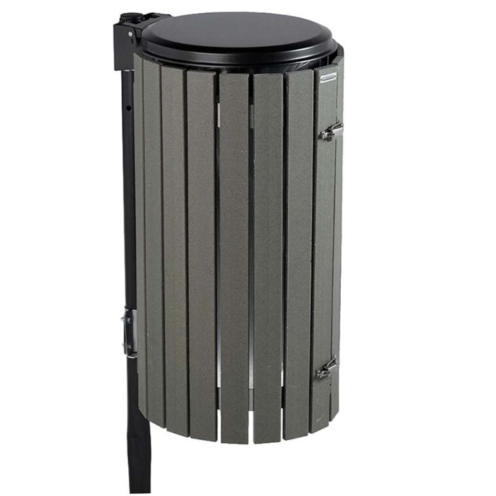 Entourage lattes recyclées pour support sac