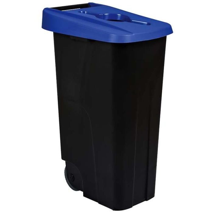 Poubelle Tri Movatri Green à couvercle à fente 110L