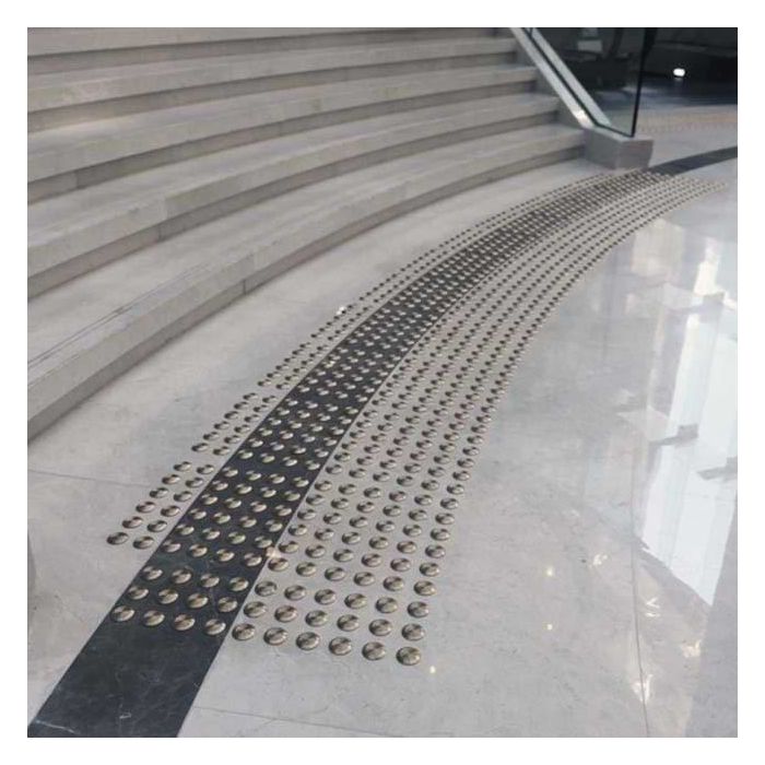 Clou podotactile inox 25 mm