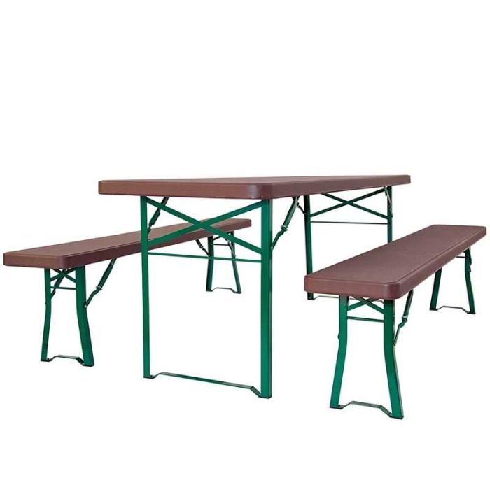 Table brasserie - banc pliant Samba