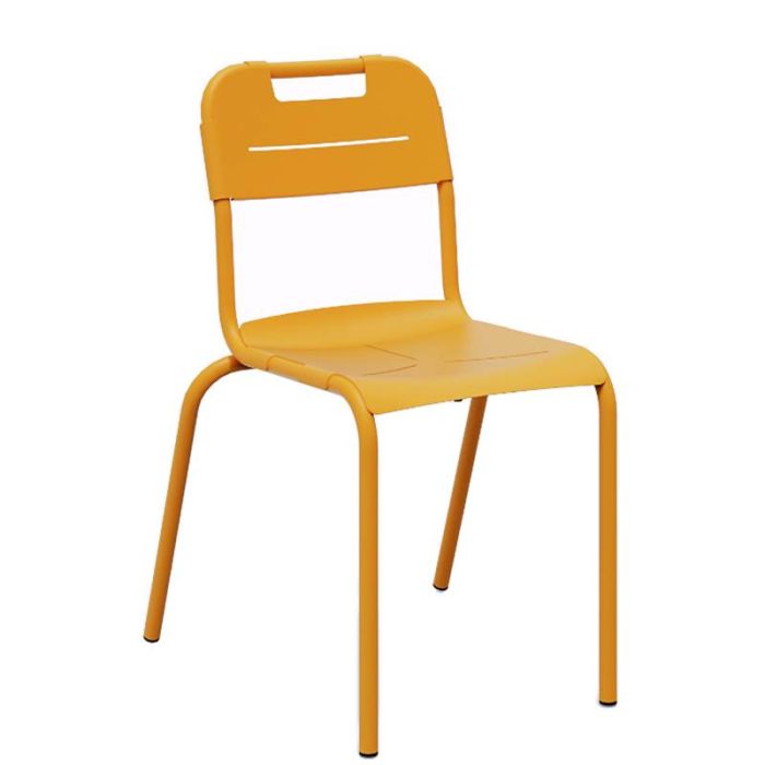 Chaise extérieure aluminium