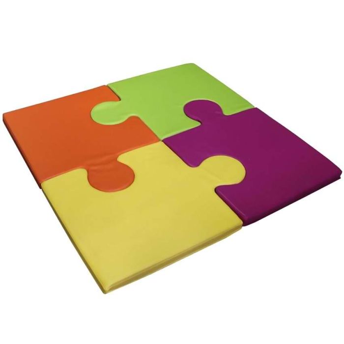 Tapis Mousse Puzzle Carré pour Crèches et Ecoles