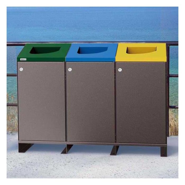 Poubelle tri-sélectif Berlin 100L