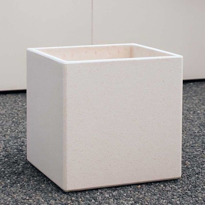 Jardinière béton carrée