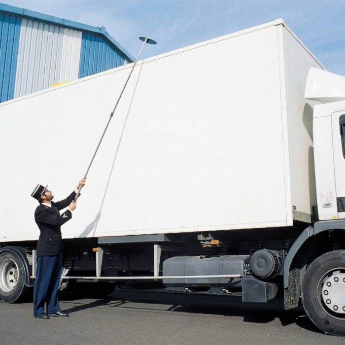 Miroir d'inspection éclairant 100 à 300 cm