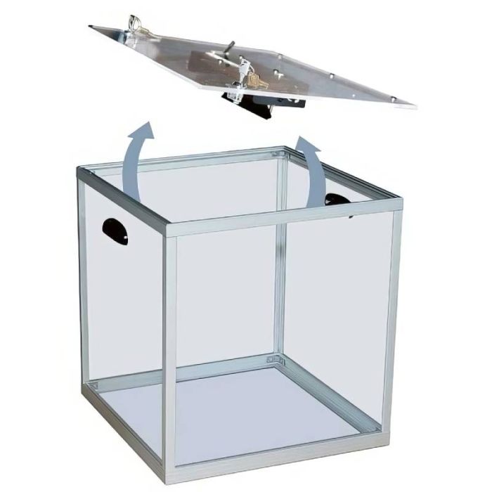Urne électorale transparente réglementaire