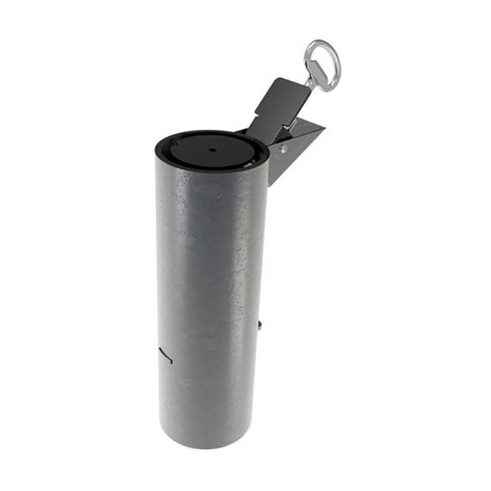 Fourreau d'amovibilité verrouillable pour potelet