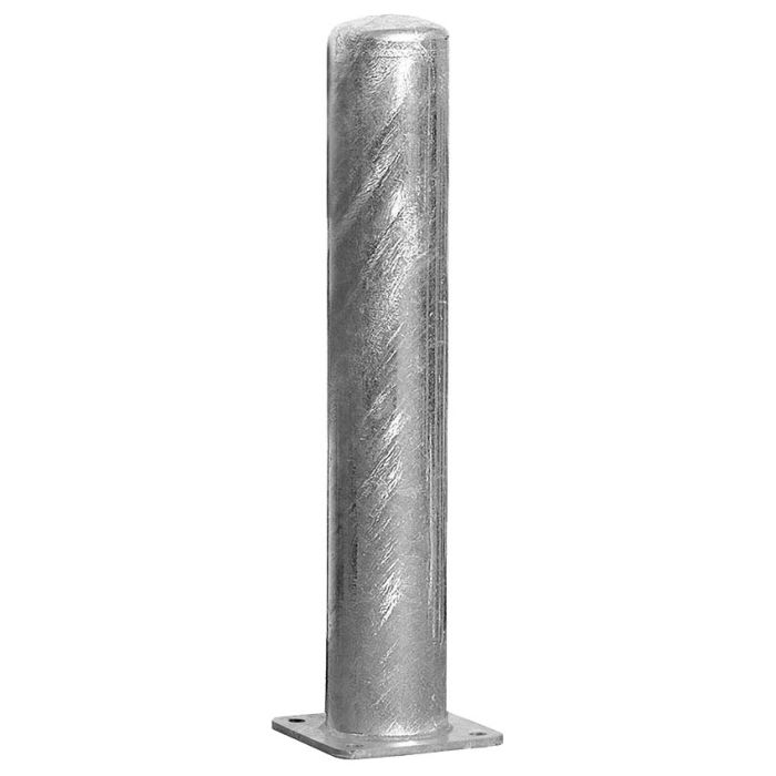 Poteaux de protection galvanisé sur platine