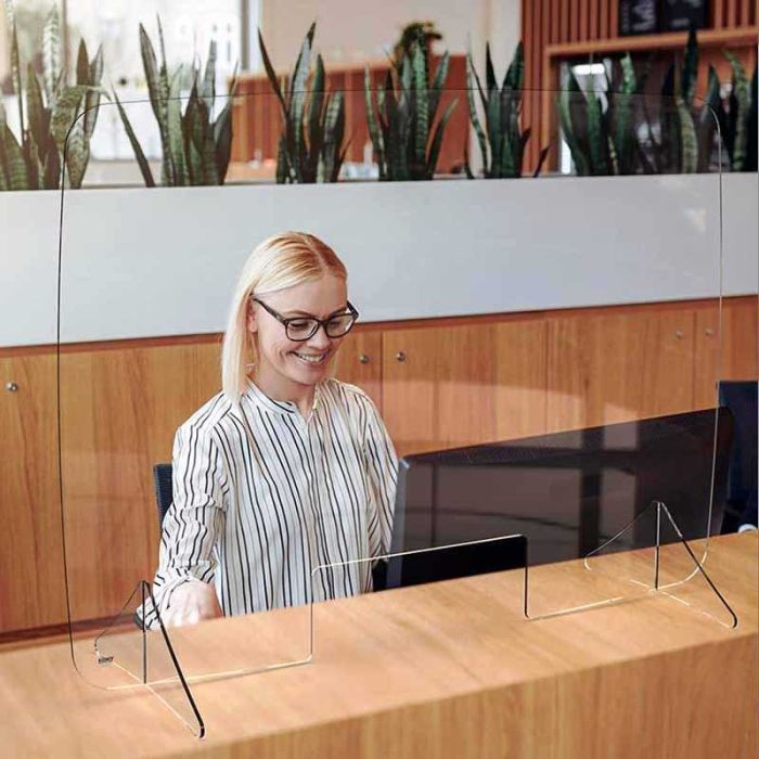 Hygiagrippe en plexiglass à poser