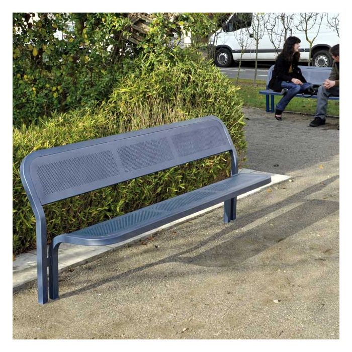 Banc public métal Conviviale