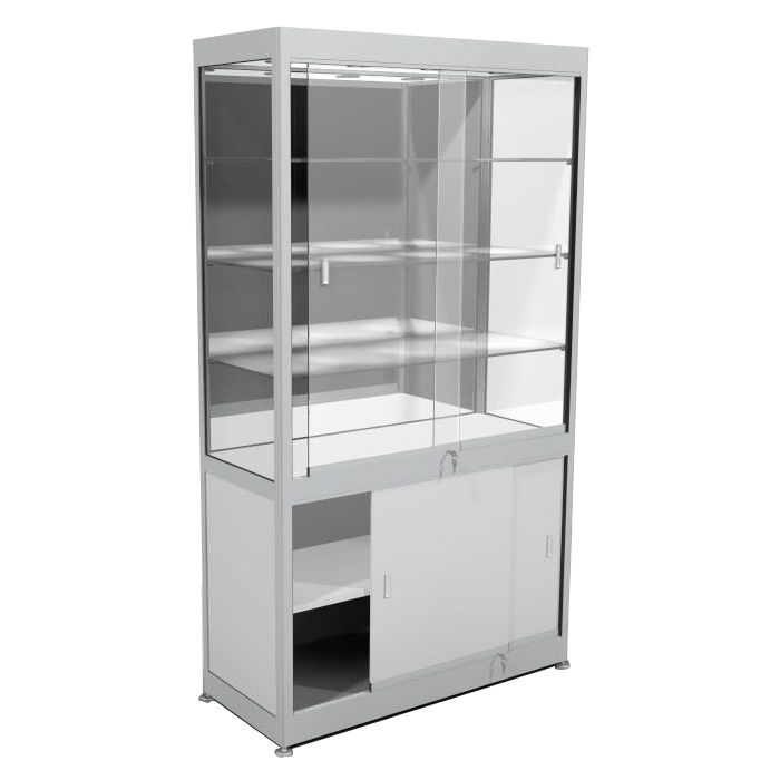 Meuble vitrine verre