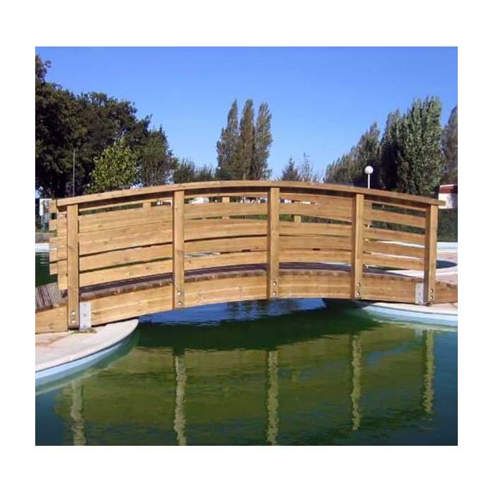 Passerelle piétonne cintrée 3 à 15 m