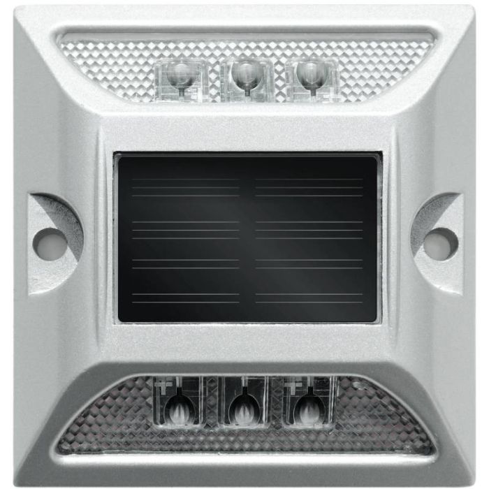 Plot de balisage solaire LED - fixe ou clignotant
