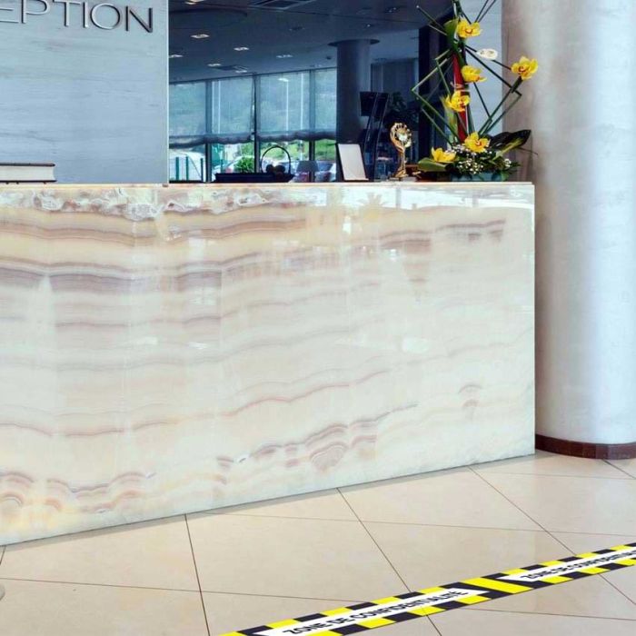 Bande adhésive zone de confidentialité