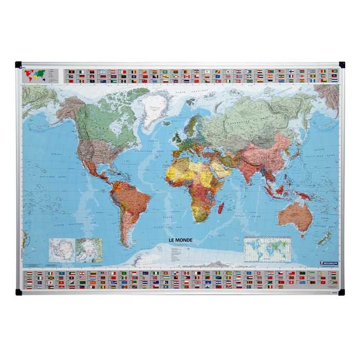 Carte du monde politique