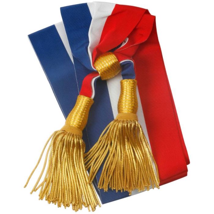 Echarpe de maire tricolore