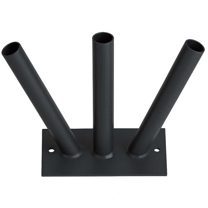 Support mural couleur pour drapeaux