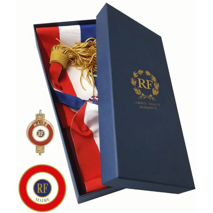 Kits pour élus - Echarpe + Insigne + Cocarde